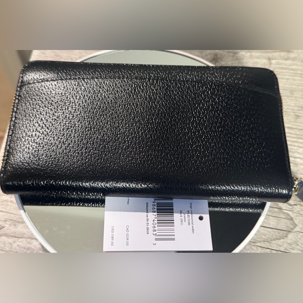 Kate Spade Black Wallet - Picture 3 of 5